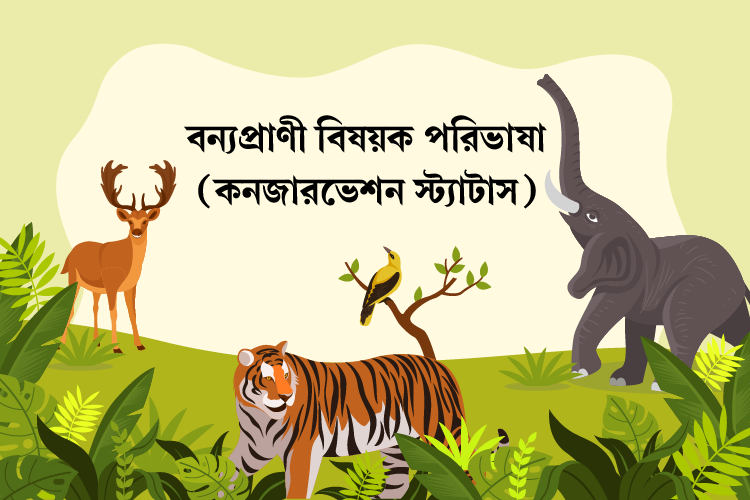 বন্যপ্রাণী বিষয়ক পরিভাষা: কনজারভেশন স্ট্যাটাস (Conservation Status)